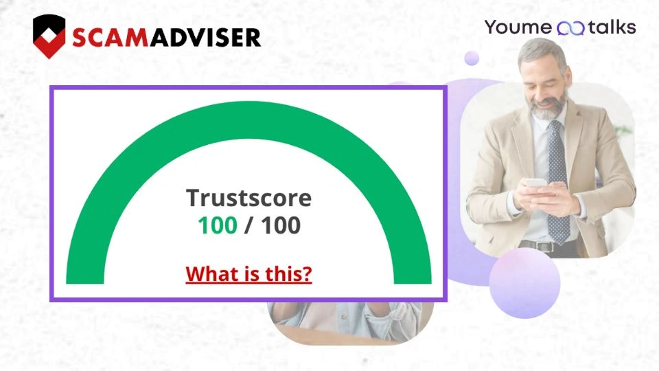 Youmetalks rating on Scamadviser - Is Youmetalks a scam or trusted?